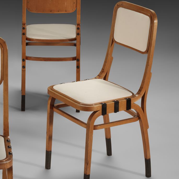 Marcel Kammerer - Set of 4 side chairs | MasterArt